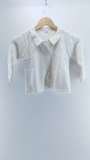 [P01916-08] CARDIGAN CRUDO Nary T:4
