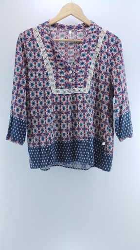 [P01930-6] BLUSA MULTICOLOR LE UTTHE T:L