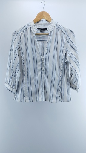 [P01949-04] BLUSA BLANCA Zara woman T:L