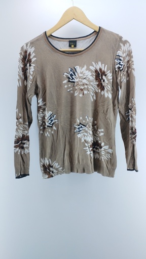 [P01980-11] REMERA MARRÓN Stefano cocci T:S