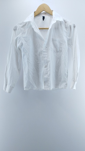 [P02003-05] CAMISA BLANCA BOULEVARD T:10