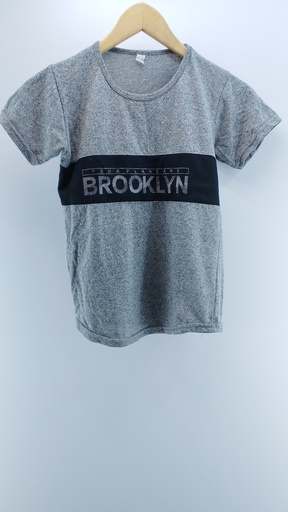 [P02035-06] REMERA GRIS Creaciones romy T:10