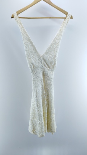 [P02041-08] VESTIDO BLANCO By cloe T:1