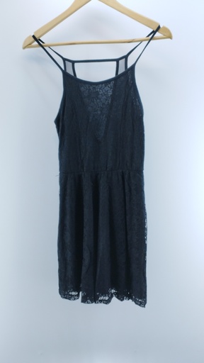 [P02041-12] VESTIDO NEGRO muaa T:Único