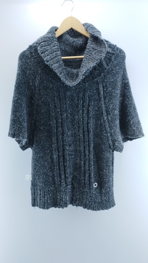 [P02055-13] SWEATER NEGRO EVA MILLER T:U