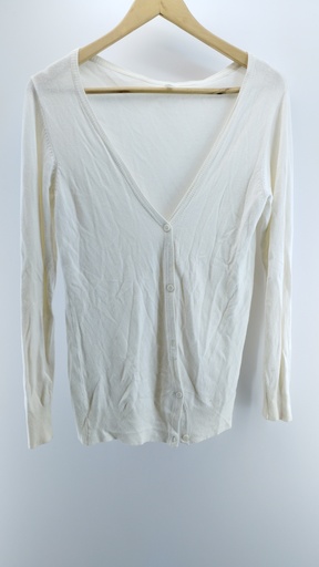 [P02067-10] CARDIGAN BLANCO BOULEVARD T:S