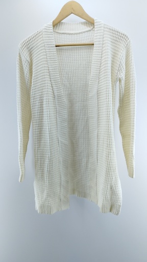 [P02070-09] CARDIGAN BLANCO T:L