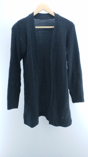 [P02070-12] CARDIGAN NEGRO T:L