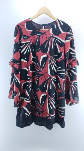 [P02090-10] VESTIDO MULTICOLOR T:M