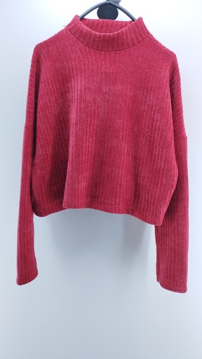 [P02094-12] SWEATER MAGENTA PEUQUE T:38/40