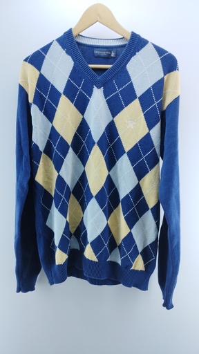 [P02117-08] SWEATER MULTICOLOR KEVINGSTON T:L/42