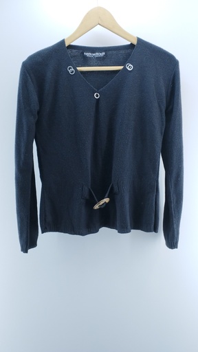 [P02176-01] SWEATER NEGRO Vanheun heusen T:M