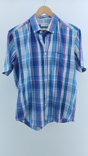[P02274-03] CAMISA MULTICOLOR POTROS T:L