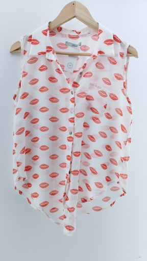[P02311-03] CAMISA BLANCO CORAL LOLITA T:3