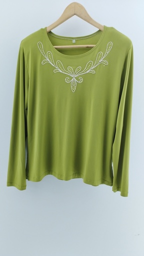 [P02372-04] BLUSA VERDE T:4