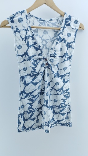 [P02418-11] REMERA AZUL BLANCO T:M