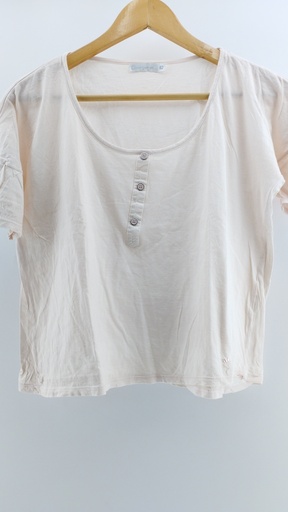 [P02533-06] REMERA BLANCO COMO QUIERES T:42