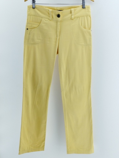 [P02584-03] PANTALÓN AMARILLO EVA MILLER T:36
