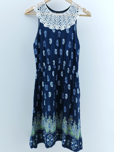 [P02599-09] VESTIDO MULTICOLOR T:S