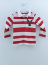 CHOMBA MULTICOLOR ROJO BLANCO ZARA BABY T:1