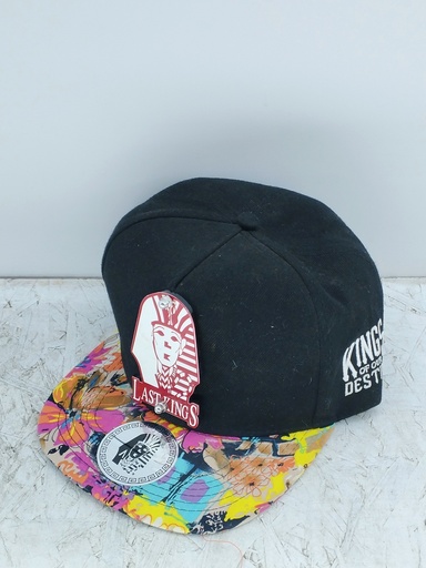 [P02746-04] GORRO MULTICOLOR NEGRO LAST KINGS T:U