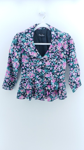 [P02776-36] BLAZER MULTICOLOR ROSA ONA SAEZ T:S