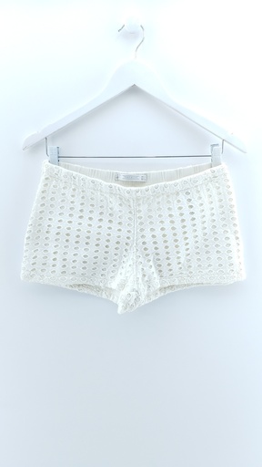 [P02776-60] SHORTS BLANCO ZARA TRAFALUC T:S