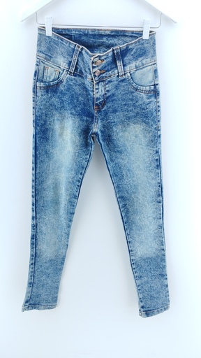 [P02812-15] JEANS CELESTE ATRAPAME T:40