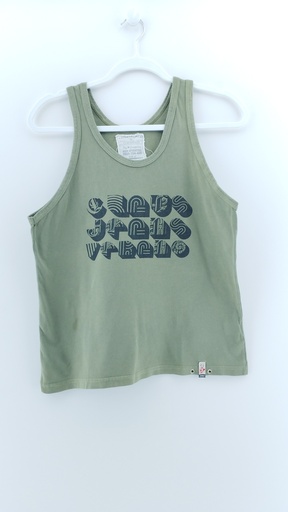 [P02816-05] MUSCULOSA VERDE CLAUS JEANS T:S