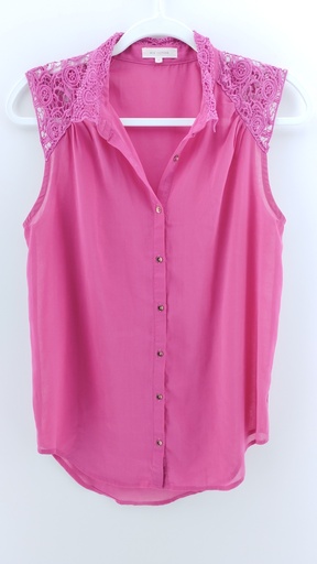 [P02818-01] CAMISA ROSA MIX COUTURE T:M