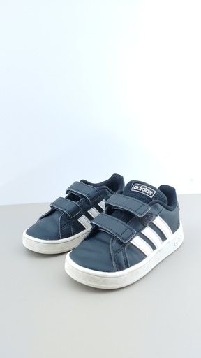 [P02838-01] ZAPATILLAS AZUL BLANCO ADIDAS T:21