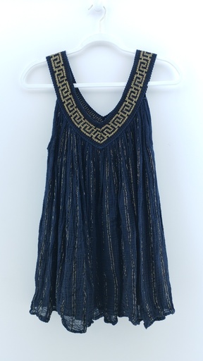 [P02838-02] BLUSA NEGRO DORADO ZWZN T:XL