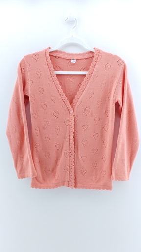 [P02864-07] CARDIGAN CORAL TALITA T:14