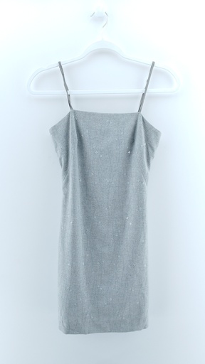 [P02921-07] VESTIDO GRIS VITAMINA T:M