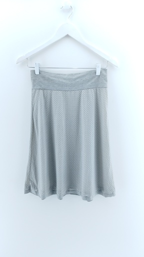 [P02943-01] FALDA GRIS PLATEADO T:L