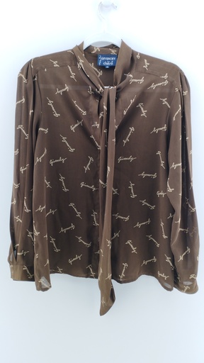 [P02959-02] CAMISA MARRÓN GIVENCHY T:3