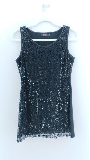 [P02972-01] VESTIDO NEGRO CAKINO T:L