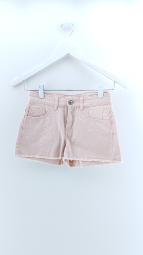 [P02983-10] SHORTS ROSA PASTEL ELV T:12