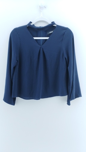[P02992-02] BLUSA AZUL PSTN T:L