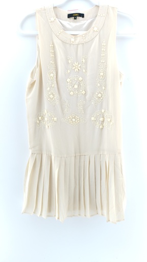 [P02992-12] VESTIDO CRUDO ARIEL T:M