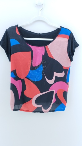 [P03063-02] REMERA MULTICOLOR TUCCI T:S