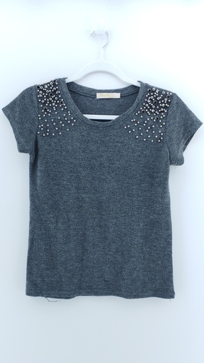 [P03064-01] REMERA GRIS NEW MAGIC T:L