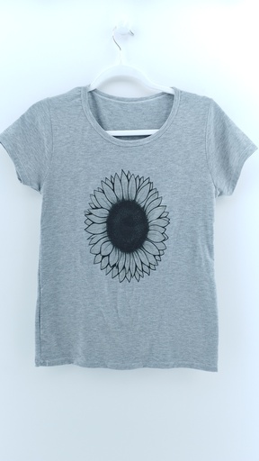 [P03183-04] REMERA GRIS T:L