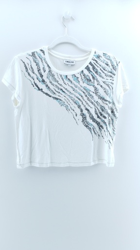 [P03185-01] REMERA BLANCO SINGOLARE T:M