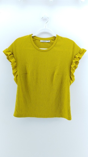 [P03340-01] BLUSA AMARILLO PORTSAID T:42