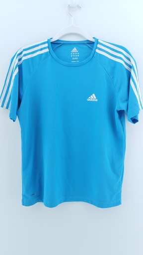 [P03335-33] ROPA DEPORTIVA CELESTE BLANCO ADIDAS T:S