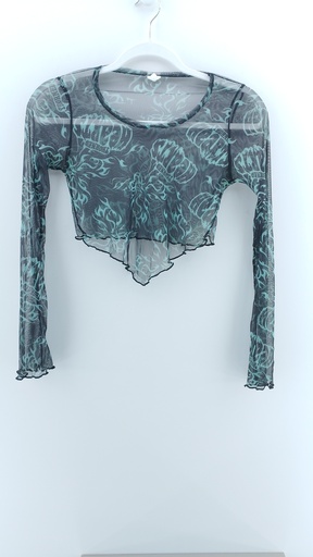 [P03438-06] BLUSA TURQUESA T:M