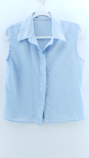 [P03398-03] CAMISA CELESTE PASTEL T:S
