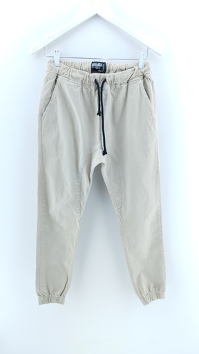[P03365-09] PANTALÓN BEIGE CRUDO KNIT WEAR T:S