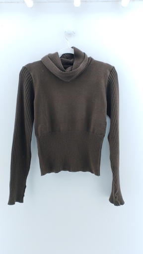 [P03414-04] SWEATER MARRÓN T:M